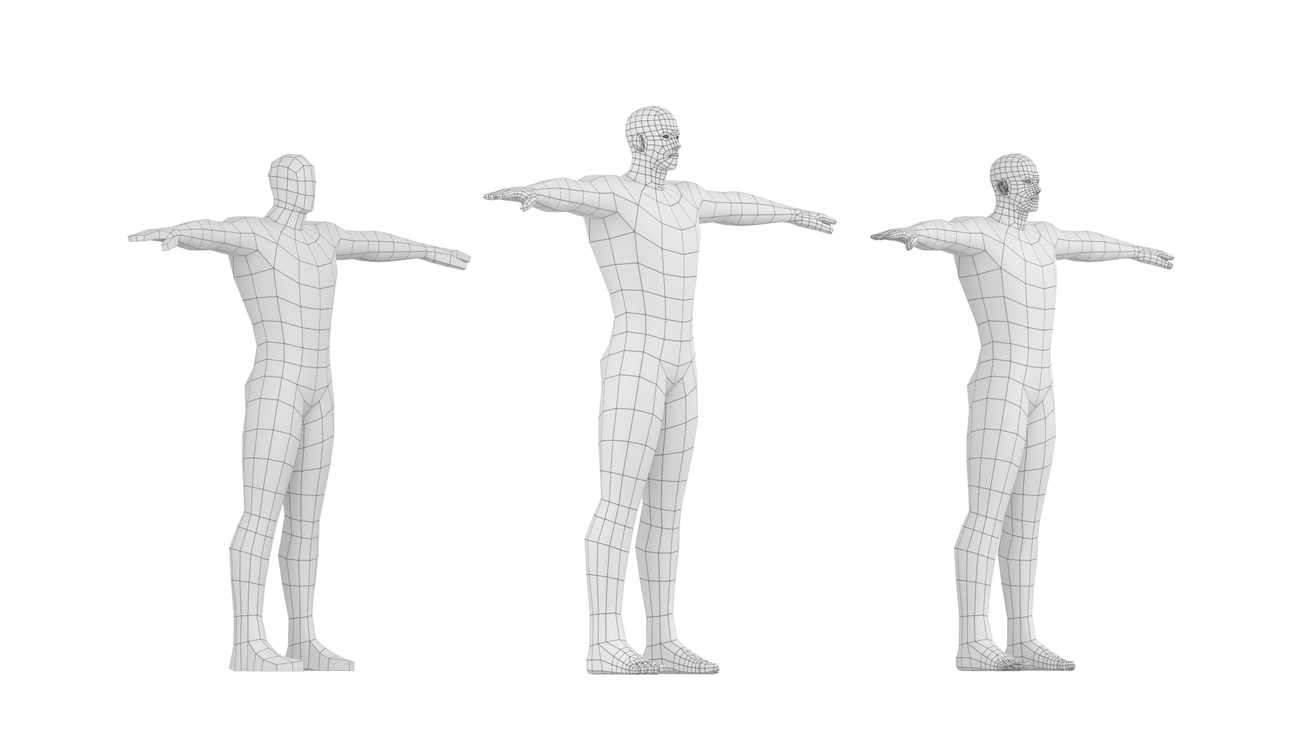 Chinese Man T-Pose 3D Model - TurboSquid 1868506