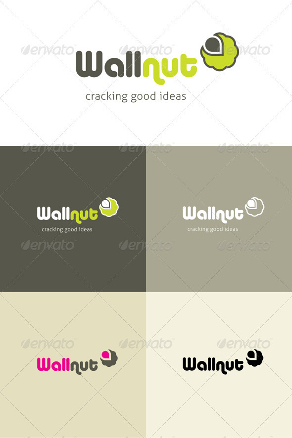 Wallnut | A cracking little creative logo! - Logo Templates