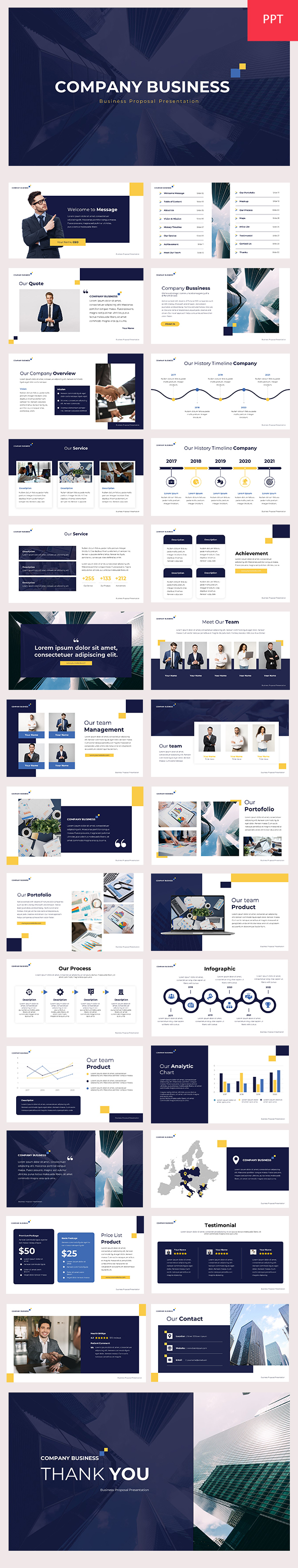 Company Business - PPT Template