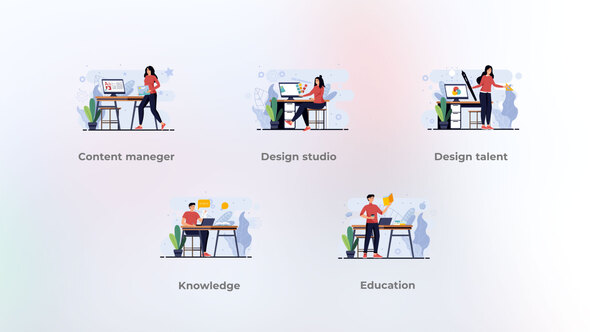 Design and Learning - Flat Сoncepts