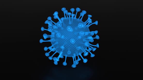 4K Coronavirus Bacteria Covid-19