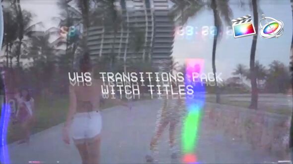Transitions Pack: VHS | FCPX