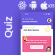 Modern Quiz Solo App Multiplayer quiz app 1vs1 quiz App Template React Native CLI QuizX