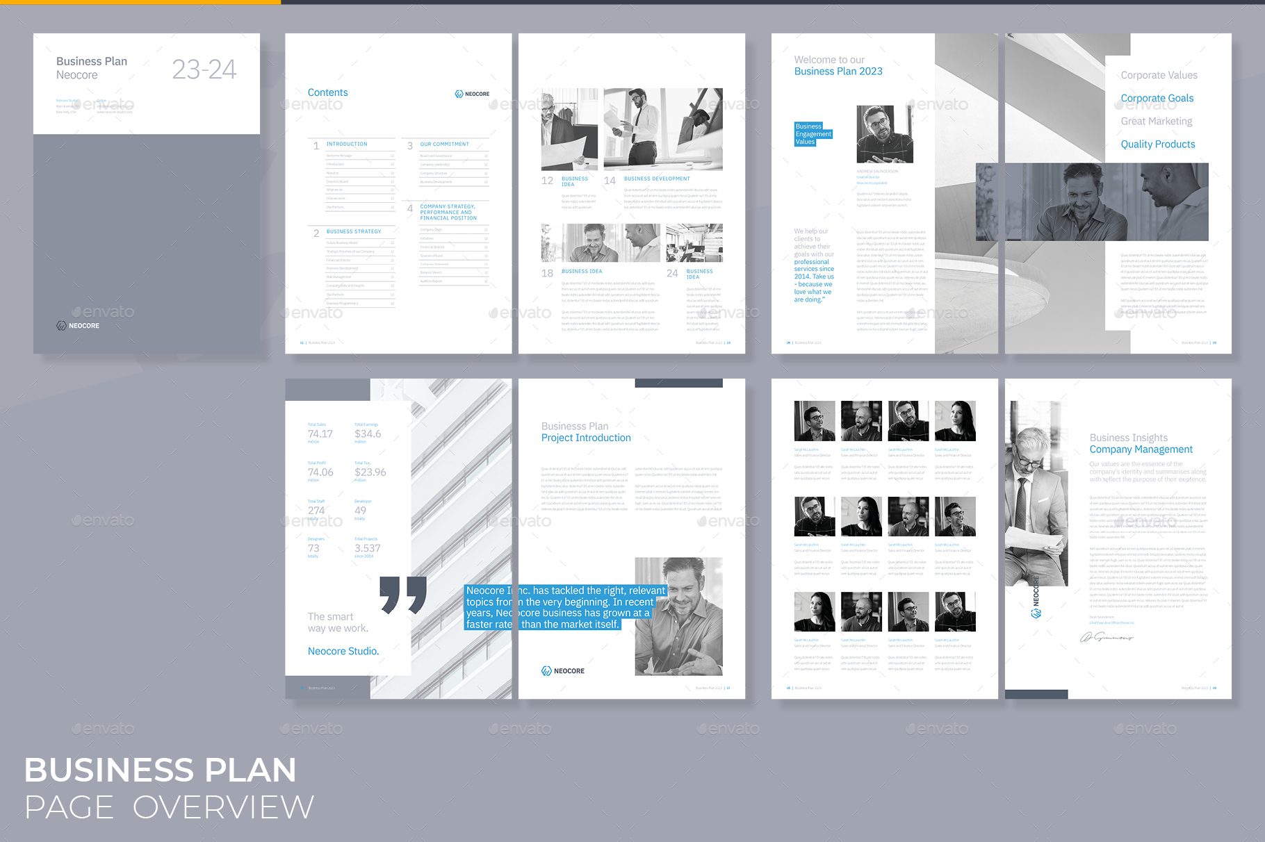 Business Plan, Print Templates | GraphicRiver