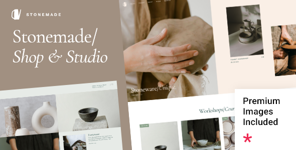 Stonemade – Ceramics and Pottery Shop Theme
