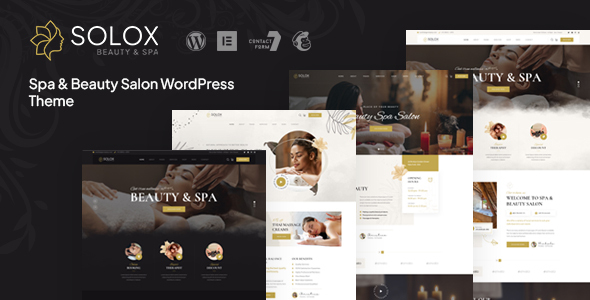 Solox – Spa & Beauty WordPress Theme