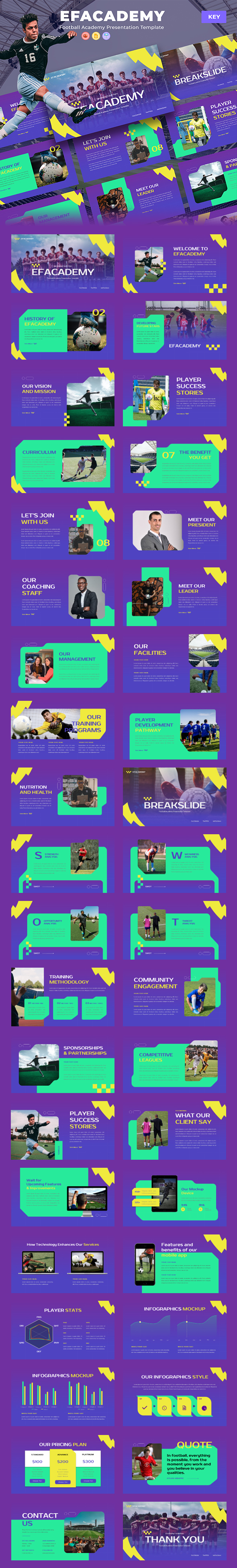 [DOWNLOAD]Efacademy – Football Academy Keynote Template