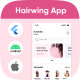 HairWigs Ecommerce UI Template E-commerce app in Flutter Android iOS App HairHaven App