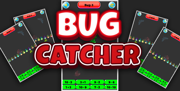 Bug Catcher - Cross Platform Math Game