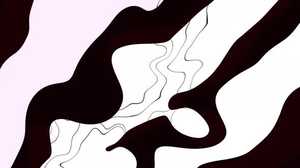 White And Black Colorful Seamless Loop Line Trendy smooth Background alt