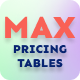 Max Pricing Tables - Bootstrap and HTML5 Version 