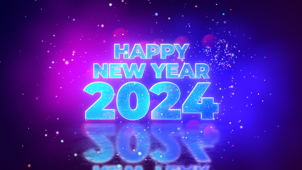 New Year Wishes 2024 With Countdown