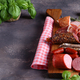assorted deli meats ham, salami, prosciutto - PhotoDune Item for Sale