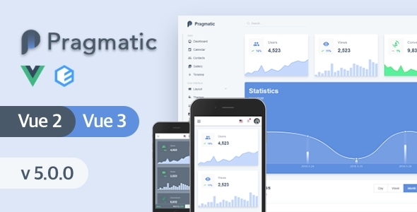 Pragmatic - VueJS Admin Template