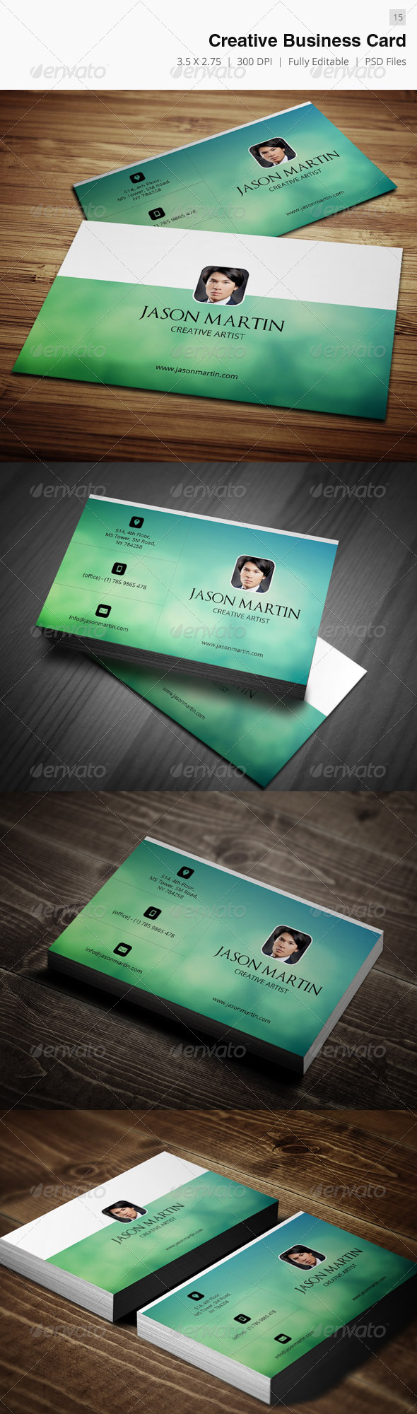 Creative Business Card - 15 - Corporate Business Cards