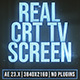 Real CRT TV Screen - VideoHive Item for Sale