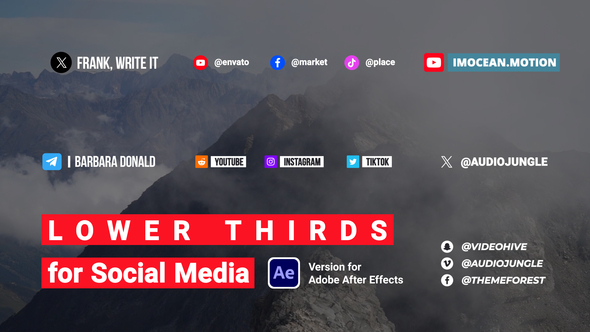 Lower Thirds for Social Media