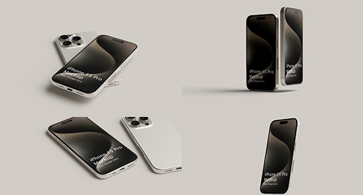 iPhone 15 Pro Max Mockup