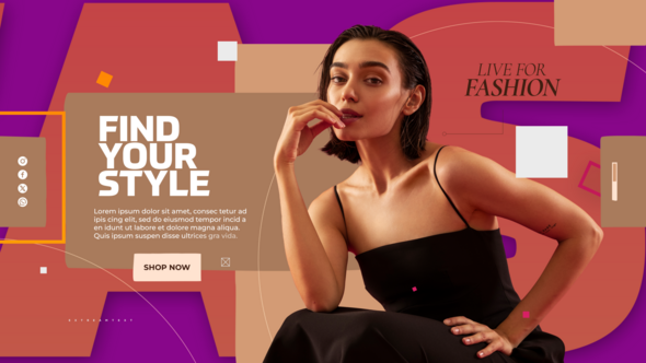 Videohive Fashion Design Opener broadcast-packages template preview
