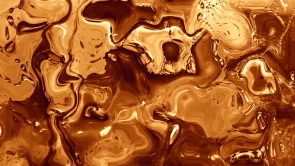 Abstract Background Brown Shiny Marble Liquid Animation alt