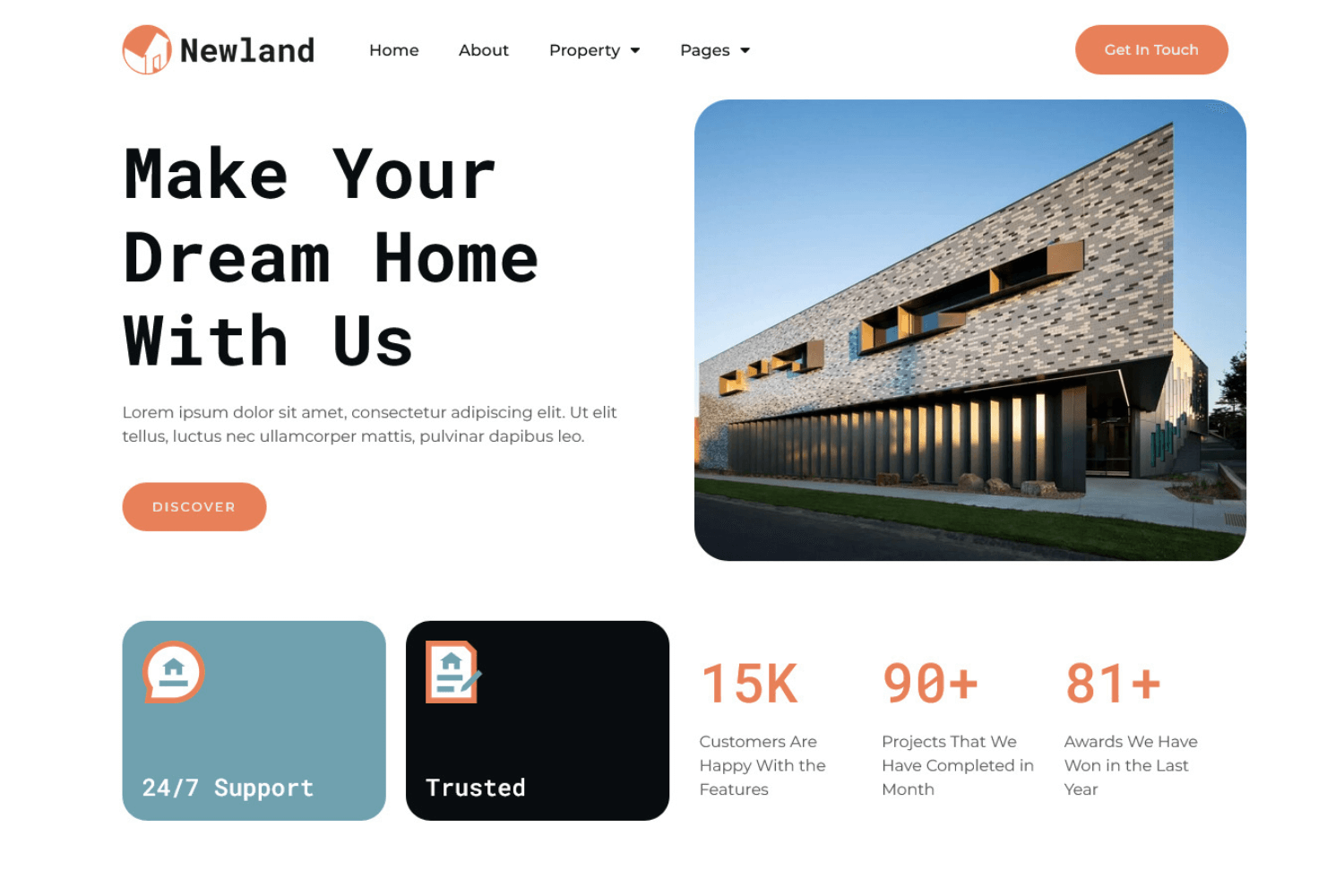 Newland Real Estate Elementor Pro Template Kit by aStylers ThemeForest