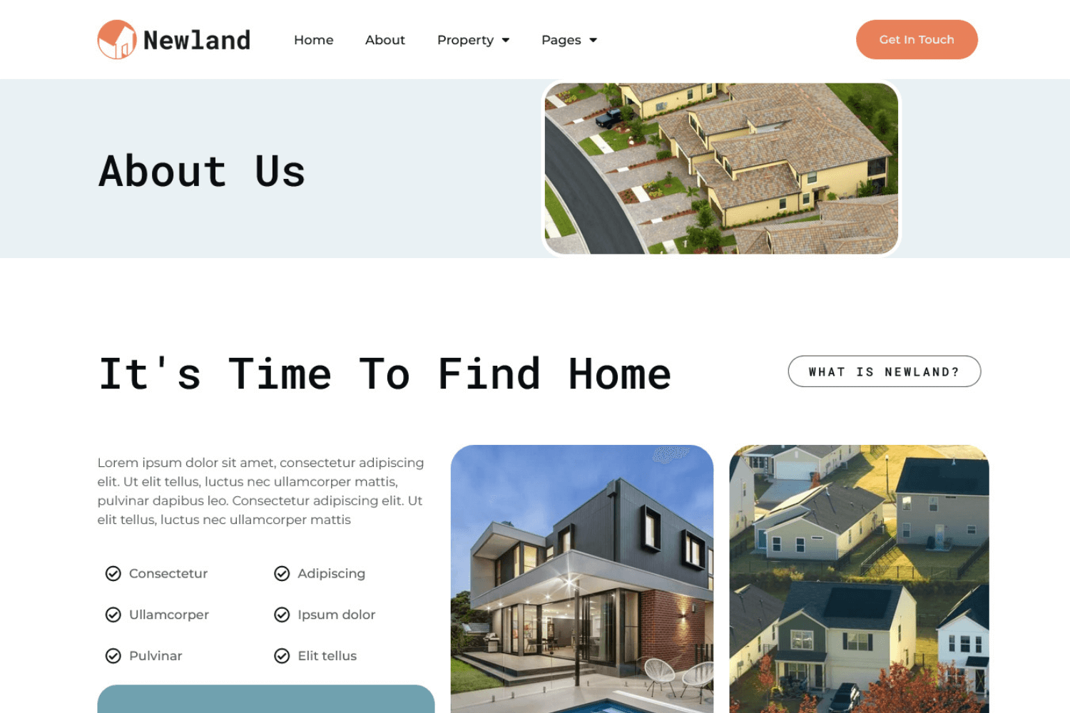 Newland Real Estate Elementor Pro Template Kit by aStylers ThemeForest