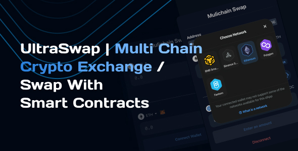 [DOWNLOAD]UltraSwap | Multi Chain Crypto Exchange / Swap With Smart Contracts
