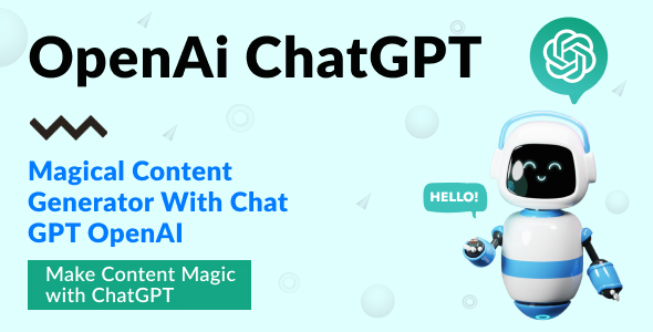Magical Content Generator with ChatGPT OpenAI