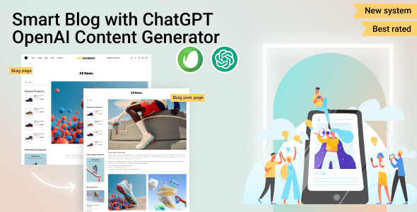 [DOWNLOAD]Smart Blog with ChatGPT OpenAI Content Generator