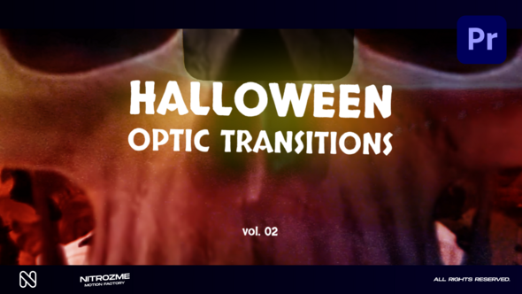 Halloween Optic Transitions Vol. 02 for Premiere Pro