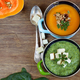 pumpkin and spinach puree soup healthy food - PhotoDune Item for Sale