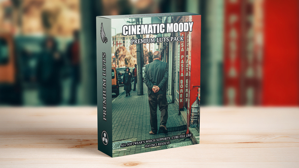 Urban Moody Dark Cinematic Rich Look Video LUTs Pack