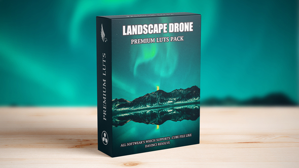 Landscape Cinematic Drone Vlog Film LUTs Pack
