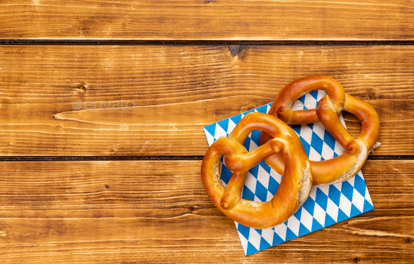 traditional pretzel for a oktoberfest Stock Photo by wirestock | PhotoDune