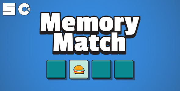 Memory Match - HTML5 Memory Game (Construct 3)