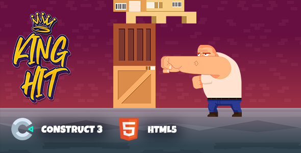 King Hit Construct 3 HTML5 Game