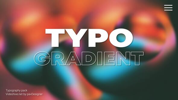 Typography Gradient