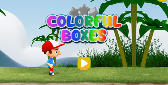 Colorful Boxes - Educational Game - Construct 3 HTML5