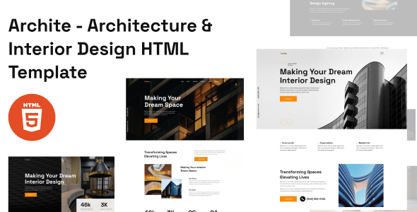 Archite – HTML Template for Architecture and Interior Designer