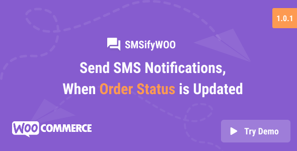 SMSifyWoo  Send SMS Notification For WooCommerce