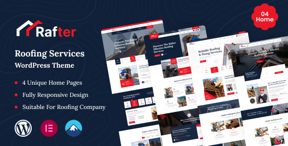 Rafter â€“ Roofing Services WordPress Theme