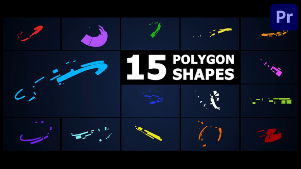 Polygon Shapes | Premiere Pro MOGRT