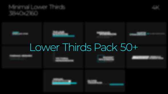 Pack Lower Thirds | After Effects