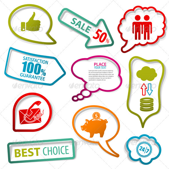 Speech Bubbles - Concepts Business