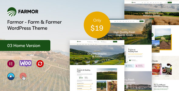 Farmor – Farm & Farmer WordPress Theme