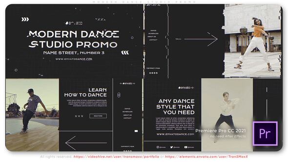 Modern Dance Studio Promo
