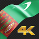Long Flag Turkmenistan - VideoHive Item for Sale