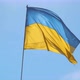 The Ukrainian Flag Flutters Against the Blue Sky - VideoHive Item for Sale