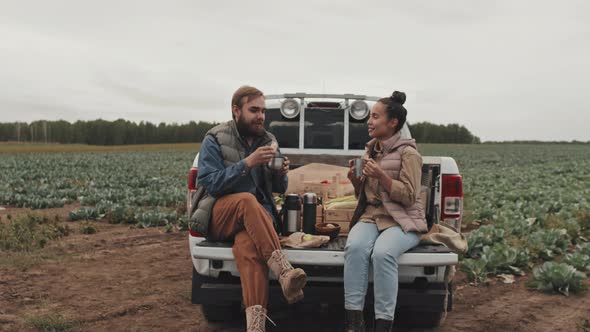 Two Farmers Having Lunch alt