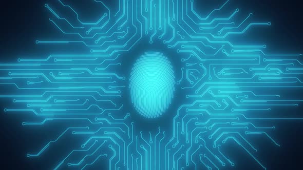 Biometric fingerprint scan technology alt